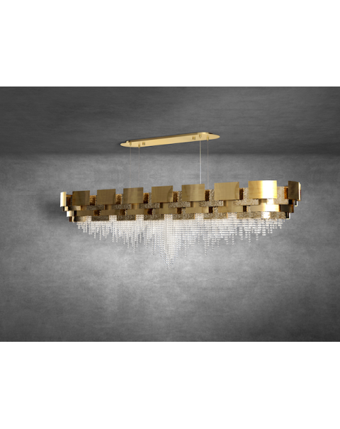 Mondrian Oval Chandelier