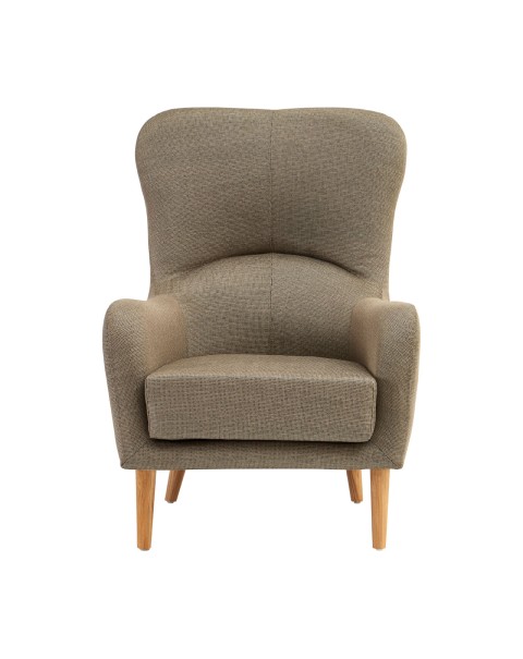 Premier Housewares  Kolding Mink Fabric Chair