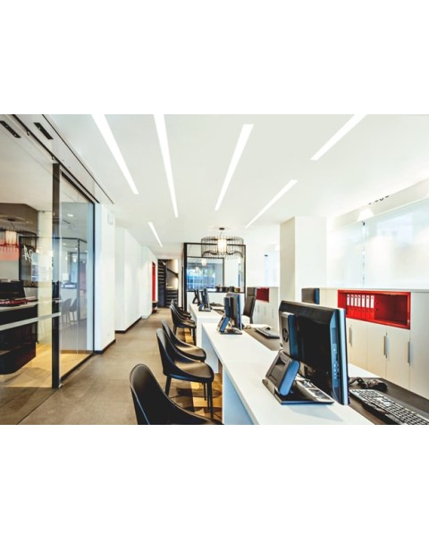 Atelier Sedap - Micro Blade Dooble 50 - Recessed Plaster Profile