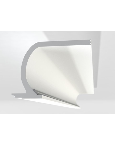 Atelier Sedap - Micro Blade Curtain 2 - Recessed Plaster Profile