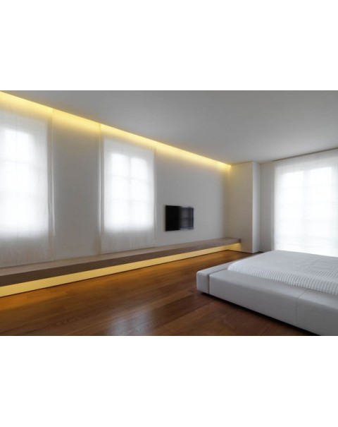 Atelier Sedap - Micro Blade Curtain - Recessed Plaster Profile