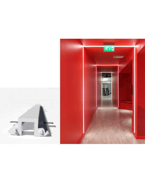 Atelier Sedap - Micro Blade 35 - Recessed Plaster Profile