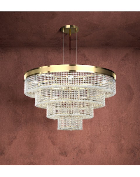 California Suspension Round Chandelier
