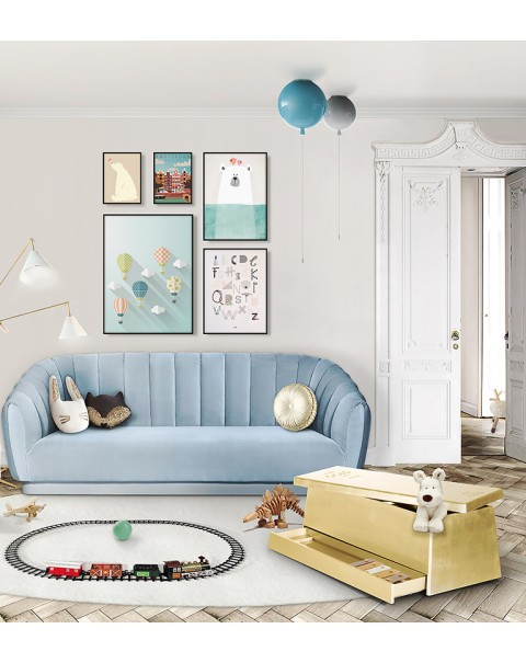 Circu - Gold Toy Box