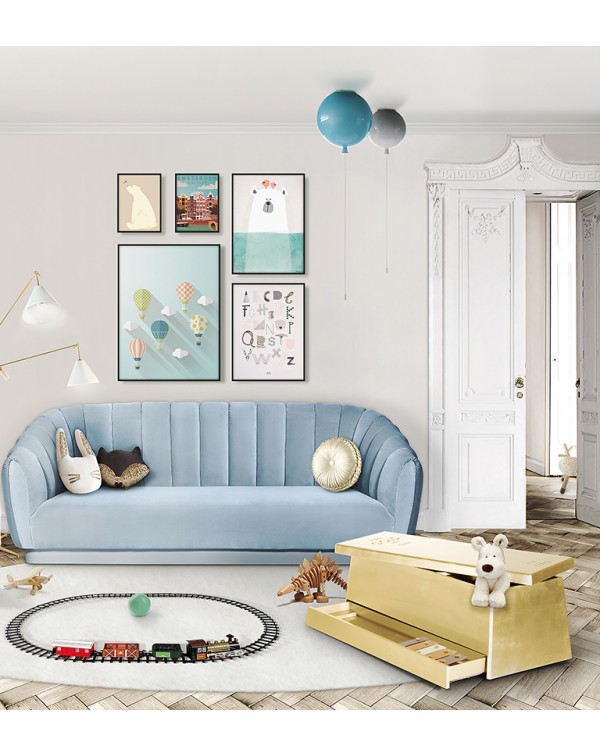 Circu - Gold Toy Box