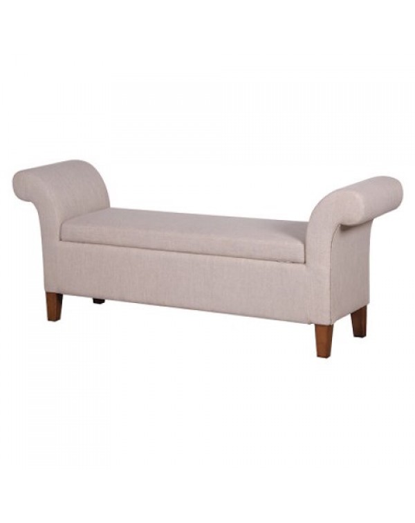  Long Linen Storage Stool