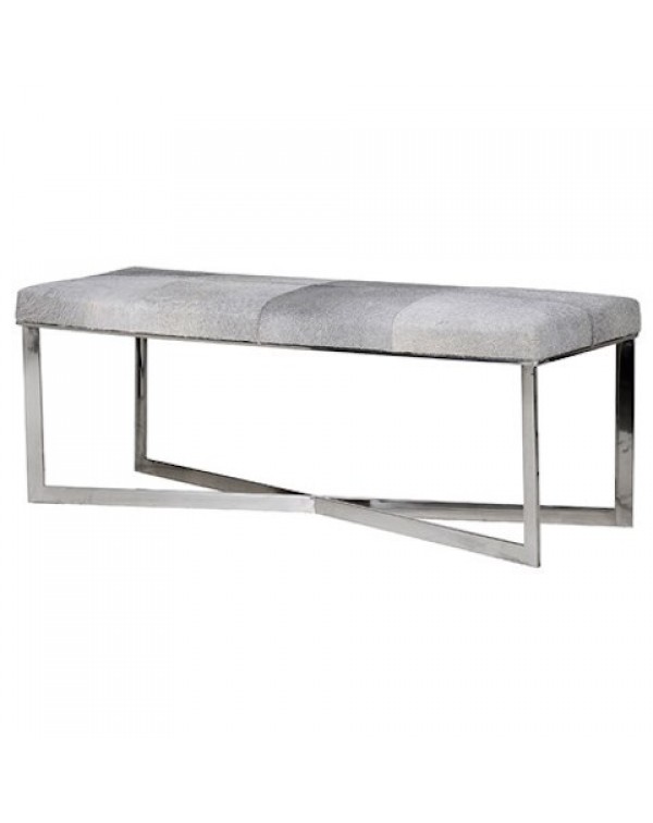 Chrome Finish X-Frame Bench