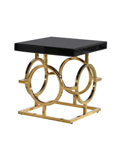 Black Venetian Occasional Table