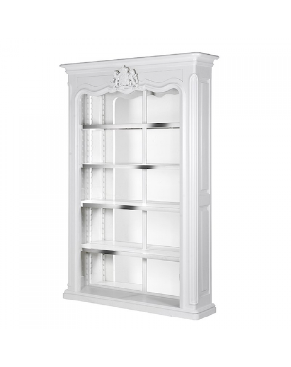 White Kensington Mirrored Display Cabinet