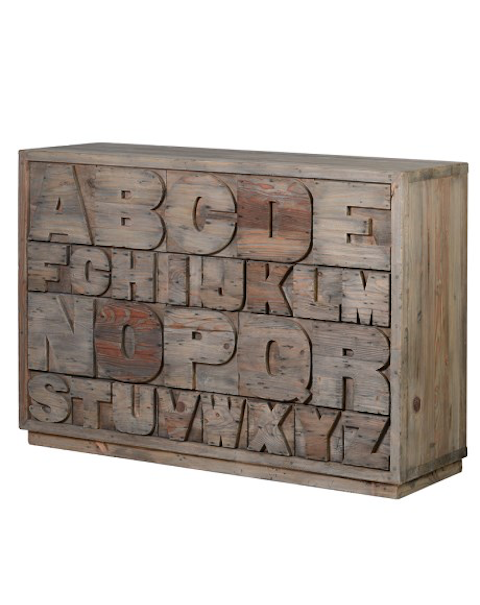 Alphabet Chest Drawers