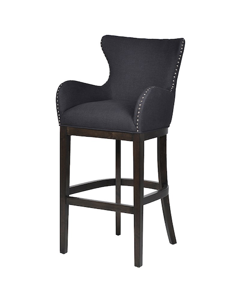 Black Shaped Bar stool