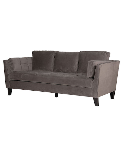  Mushroom 3 Seater Sofa