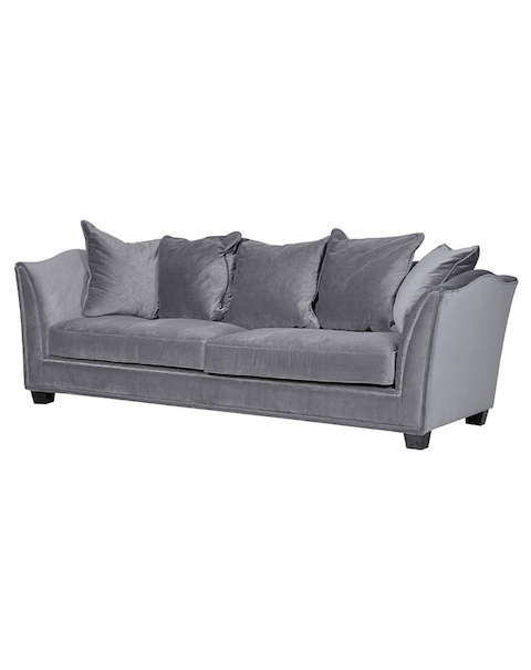 Grey 3 Seater Sofa  