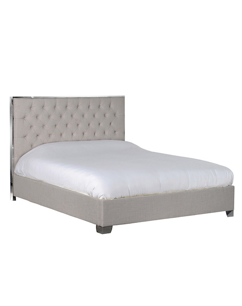  Buttoned King-Size Bed