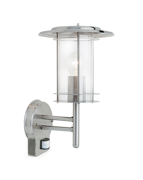 YORK PIR 1LT WALL IP44 60W