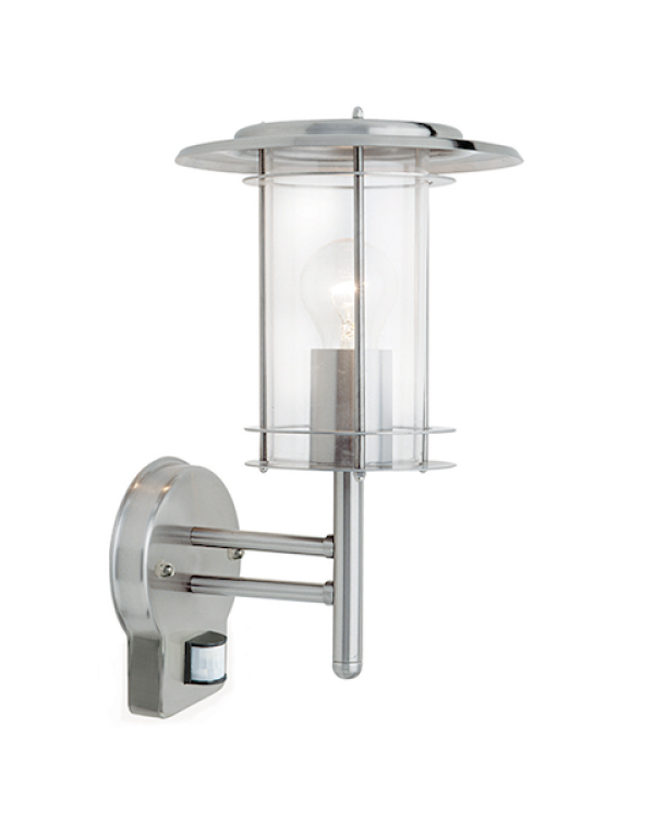 YORK PIR 1LT WALL IP44 60W