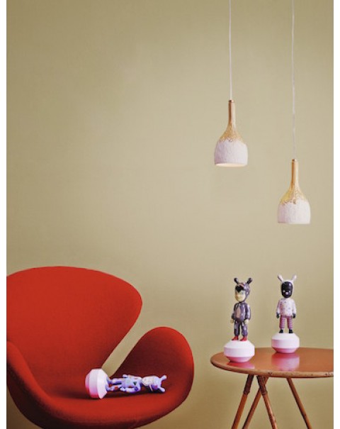 Lladro - Naturofantastic Ceiling Lamp Golden Luster 