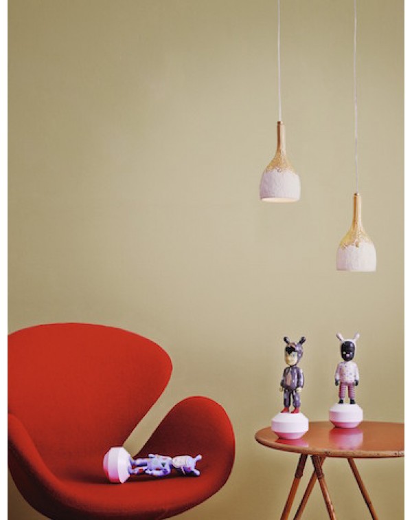 Lladro - Naturofantastic Ceiling Lamp Golden Luste...