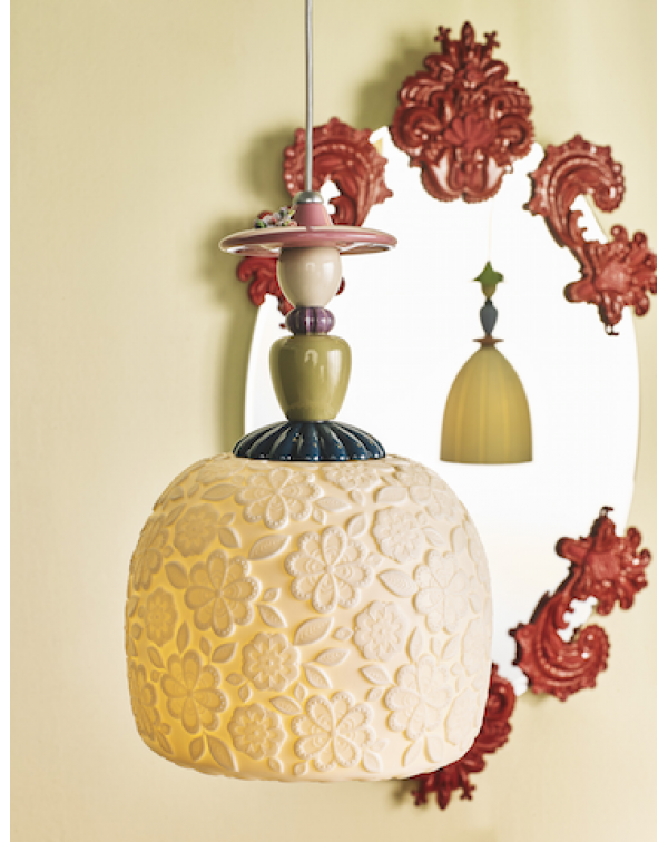 Lladro - Mademoiselle Annette Ceiling Lamp 