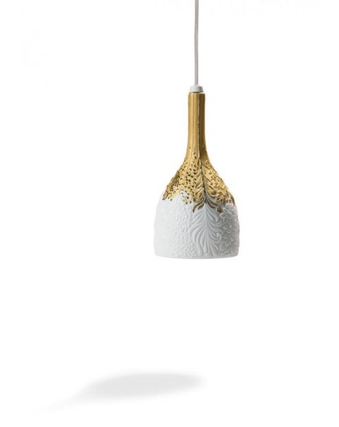 Lladro - Naturofantastic Ceiling Lamp Golden Luster 