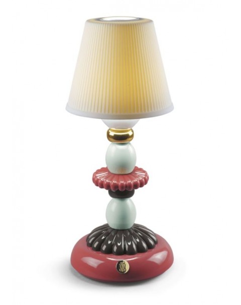  Lladro Lotus Firefly Golden Fall Table Lamp