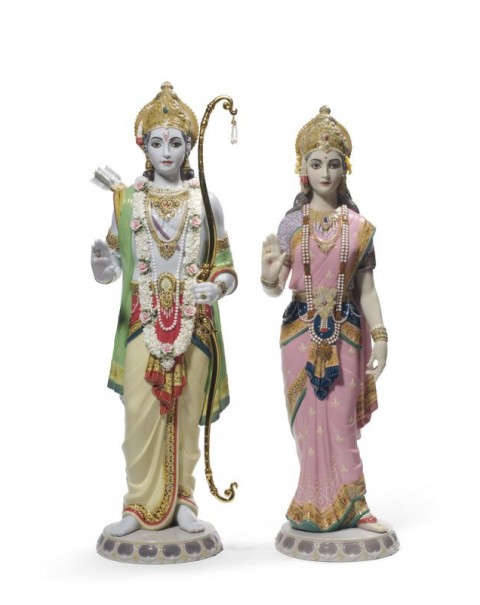 Lladro Rama and Sita Sculpture Limited Edition