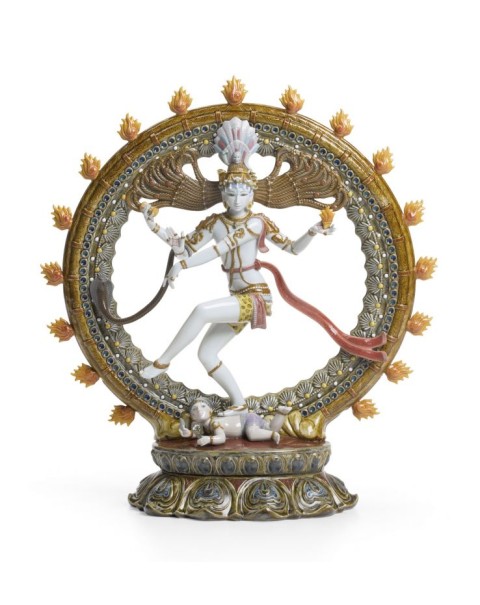 Lladro Shiva Nataraja Sculpture Limited Edition