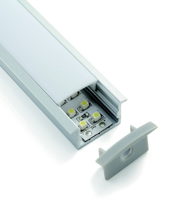 Double Width Recessed Base and Diffuser