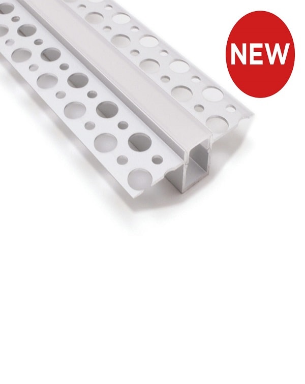 Plasterboard Flush Mounted Aluminium LED Profile