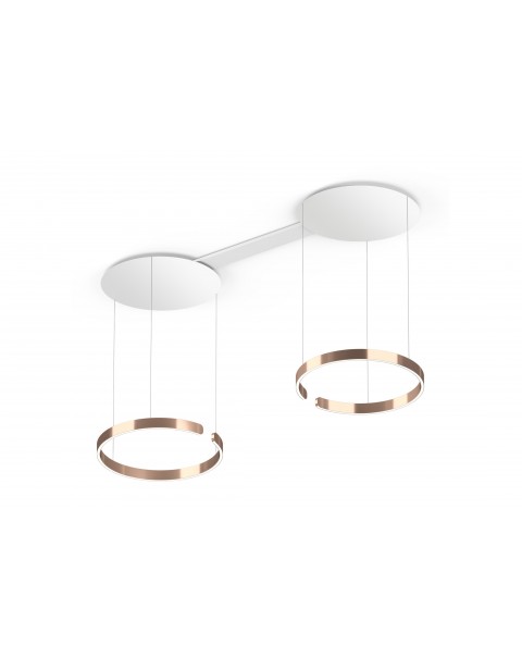 Mito - Suspended Duo White Ceiling 60cm 