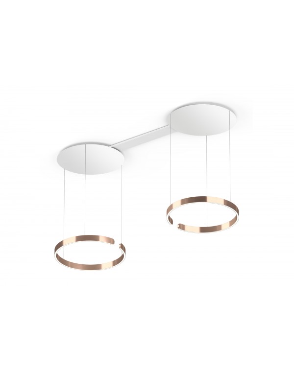 Mito - Suspended Duo White Ceiling 60cm 