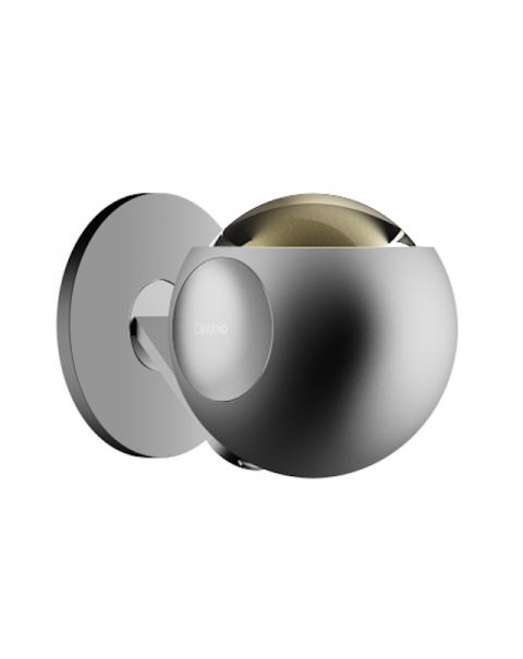 Occhio Io Pico Wall Light Chrome Satin