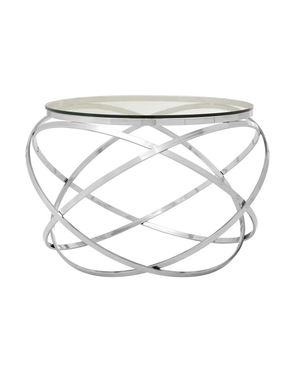 Premier Housewares  Allure End Table Clear Glass S...