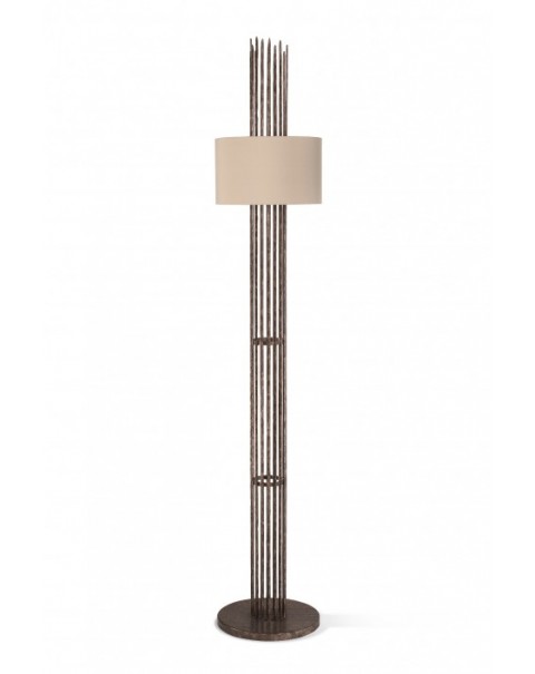 Porta Romana - Flynn Caged Floor Lamp