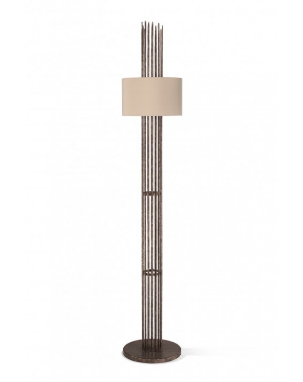 Porta Romana - Flynn Caged Floor Lamp