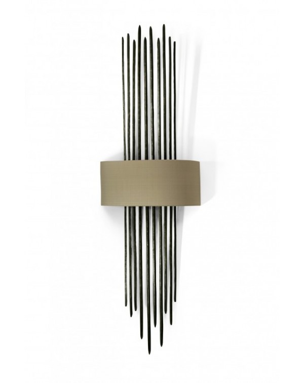 Porta Romana - Flynn Caged Wall Light