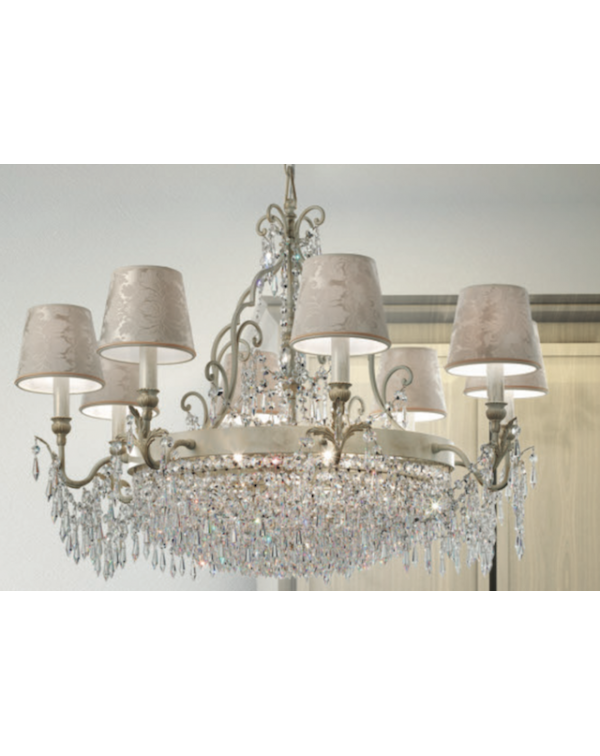 Masiero-  Glasse 8+4 P01 - Chandelier Light