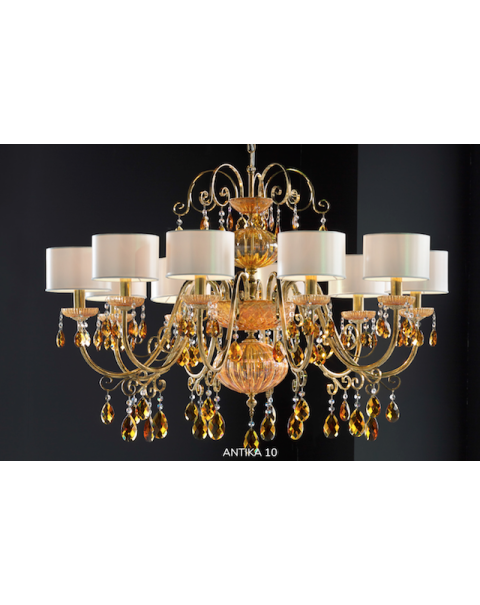 Masiero- Antika 10 - Chandelier Light