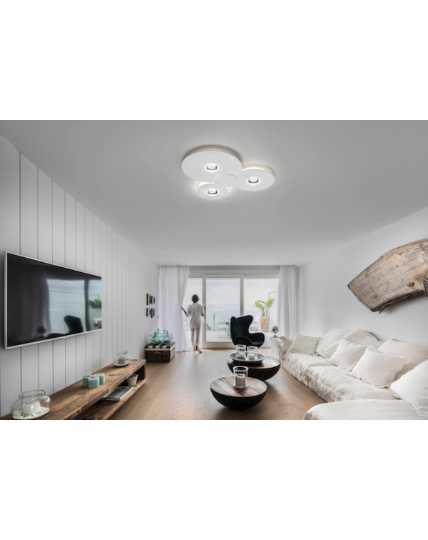 Studio Italia Bugia  Triple Ceiling Light