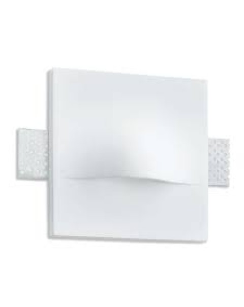 Gypsum Plaster Curve Wall Light