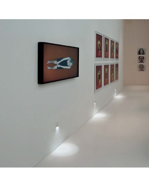 Gypsum Plaster Curve Wall Light