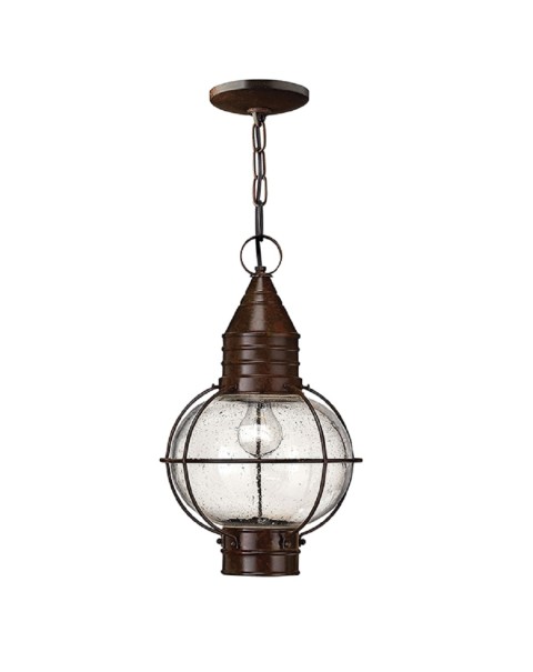 Capecod 1Lt Chain/Flush Lantern Ceiling Light