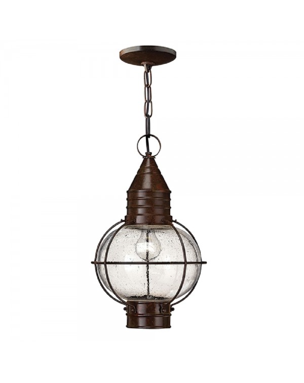Capecod 1Lt Chain/Flush Lantern Ceiling Light